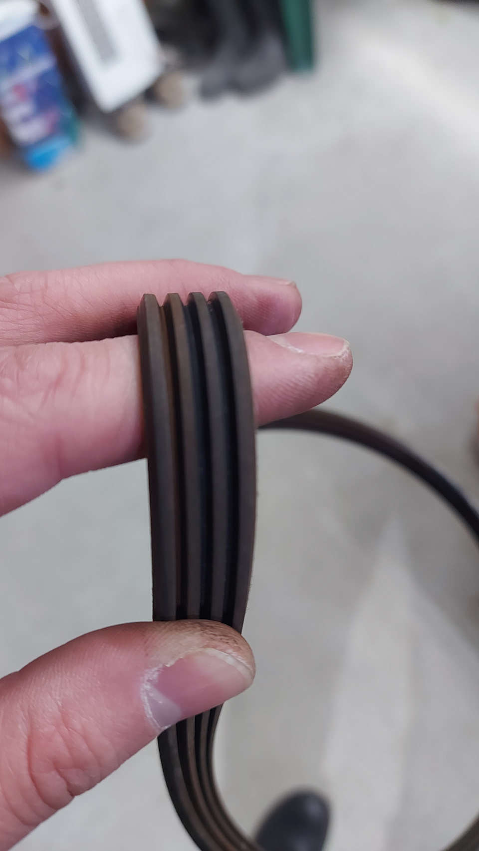 Состояние ремня кондея — Hyundai Tucson (JM)