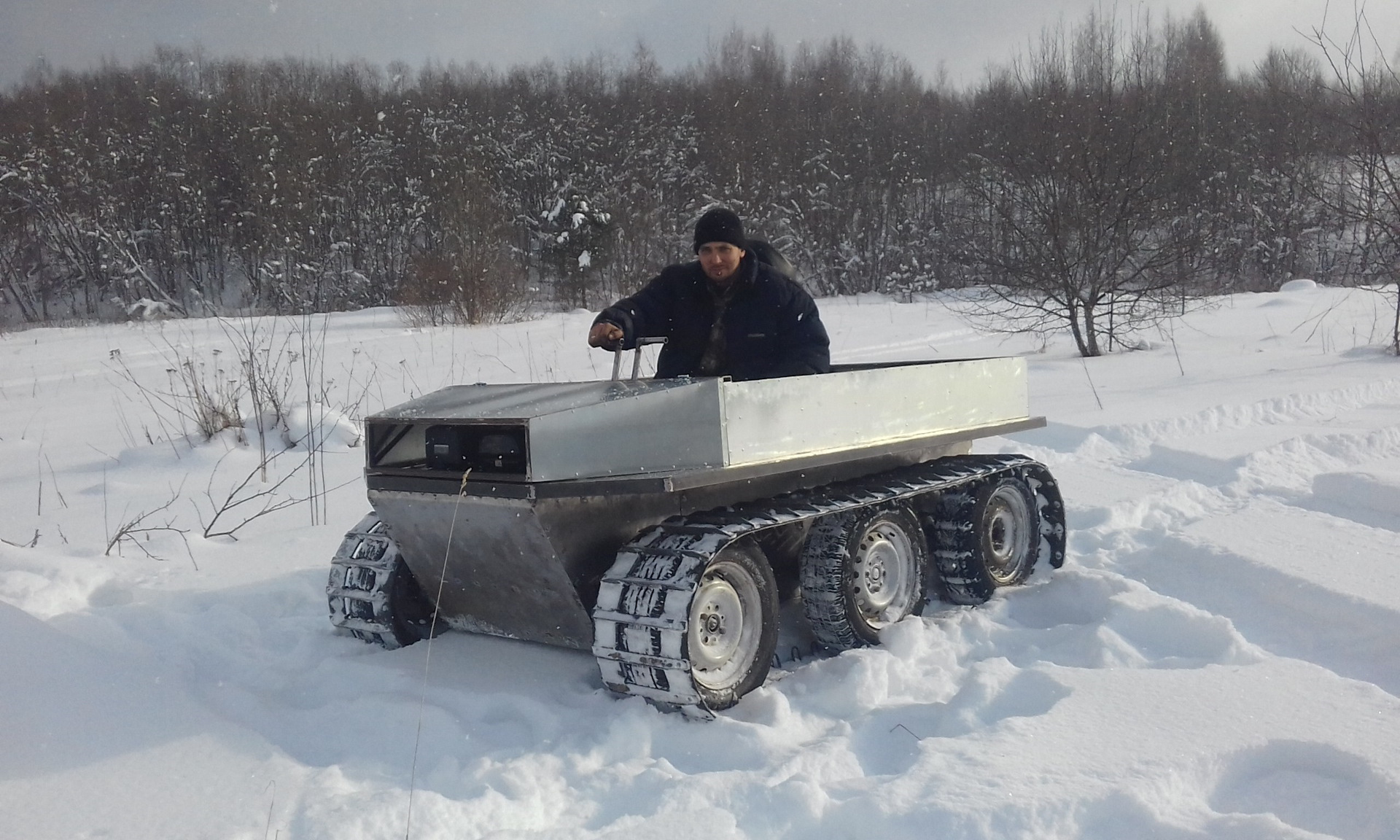 Купить Самодельный Вездеход На Гусеницах Бу