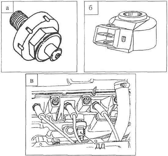 Датчик детонации ваз схема. Датчик детонации принцип работы. Датчик детонации устройство и принцип работы. Расположение датчиков d12a.