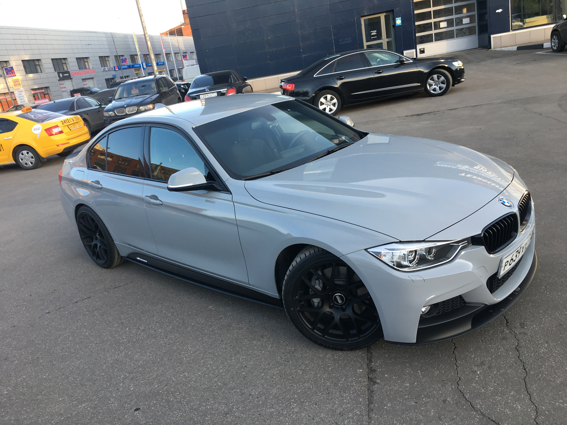 BMW f30 Nardo Grey