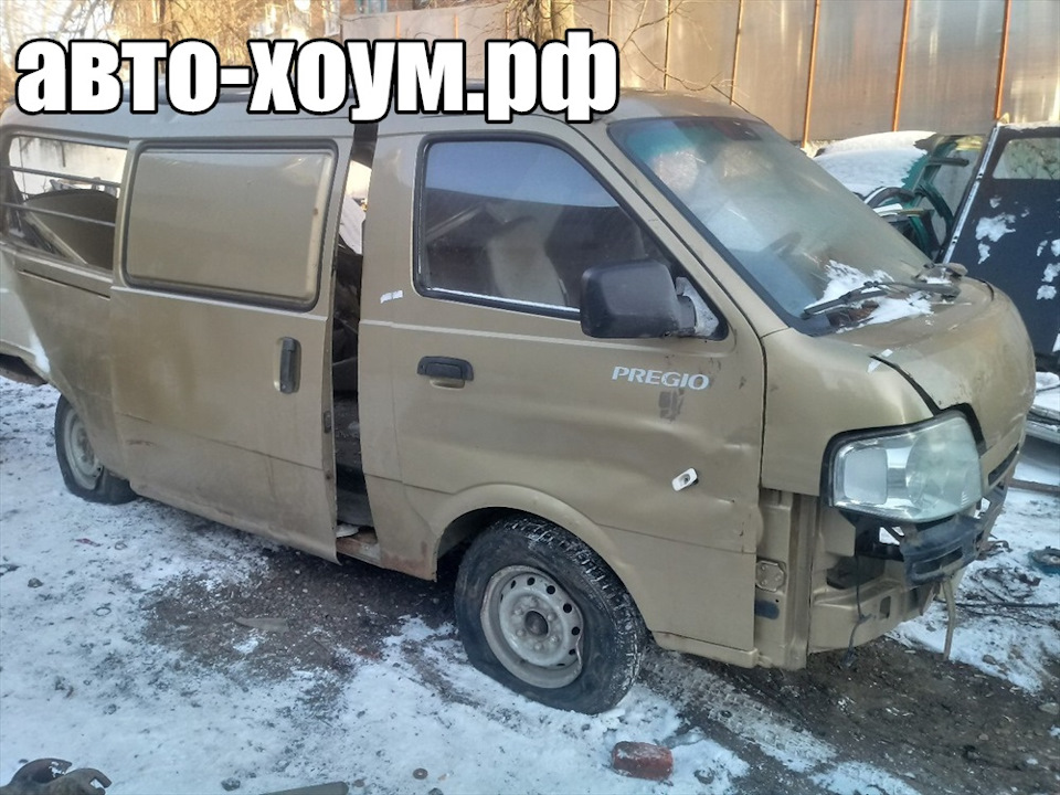 Разбор Kia Pregio 2.7 J2 K2700 дизель, мкпп, гур, кондиционер, задний ...