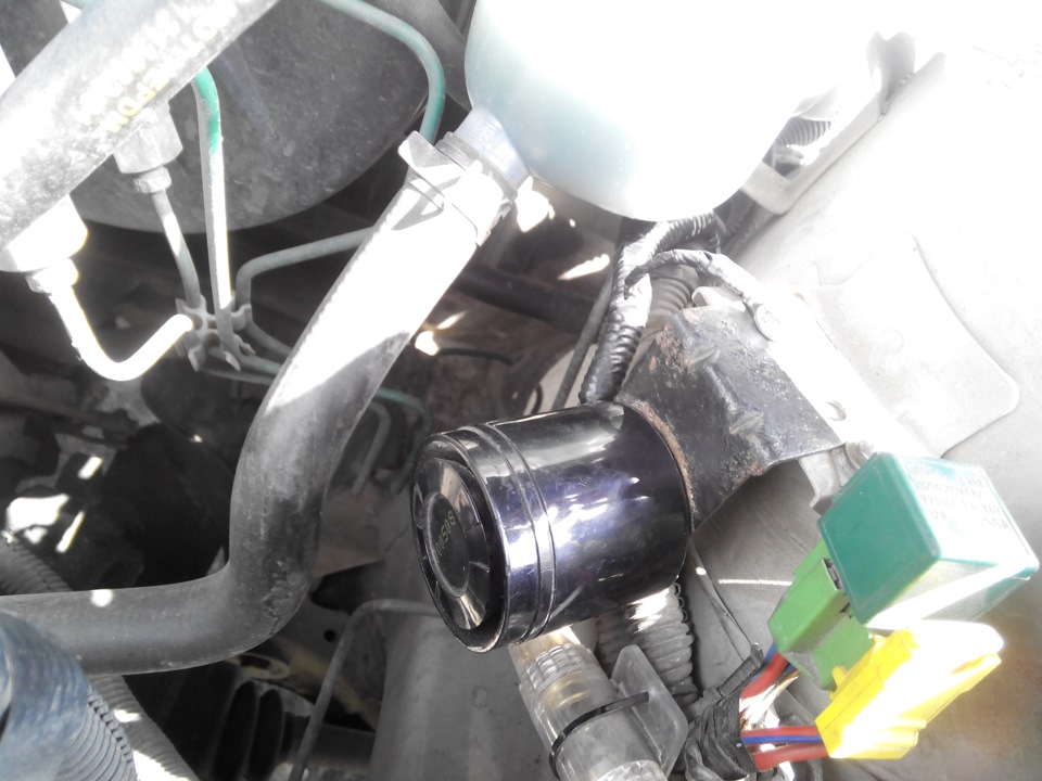 Замена колокола сигнализации. — Daewoo Sens, 1,3 л, 2005 года ...