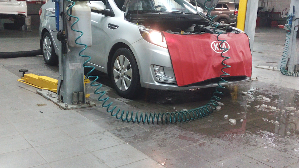 диагностика ходовой части!киа рио 3 — KIA Rio (3G), 1,6 л, 2014 года ...