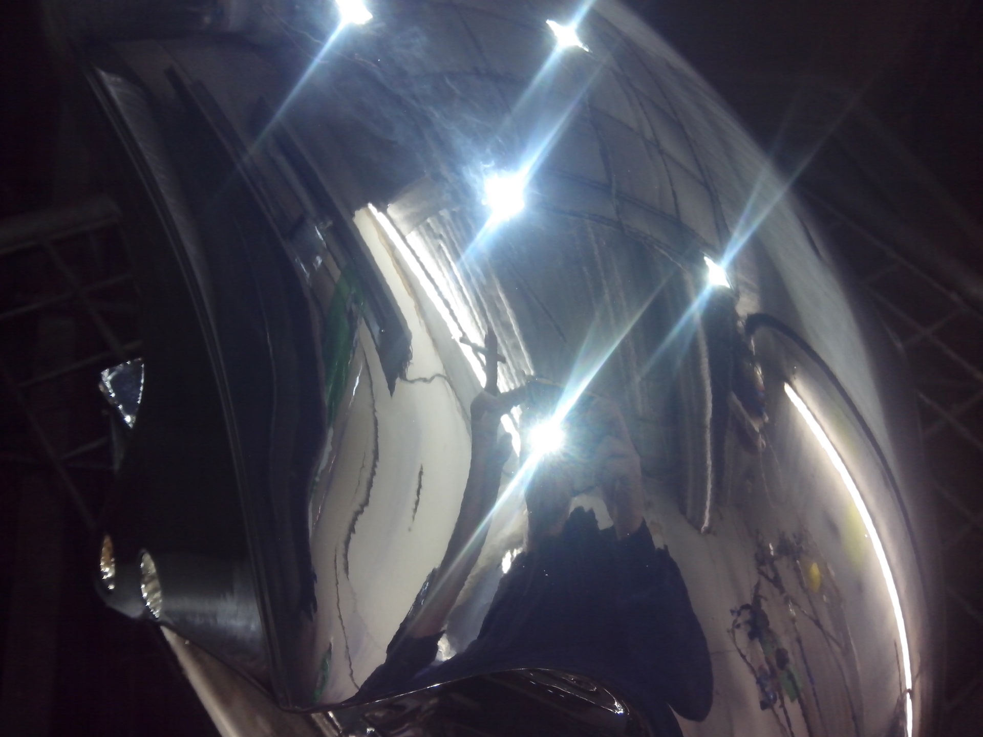 Захромировал крыло от мотоцикла) — DRIVE2