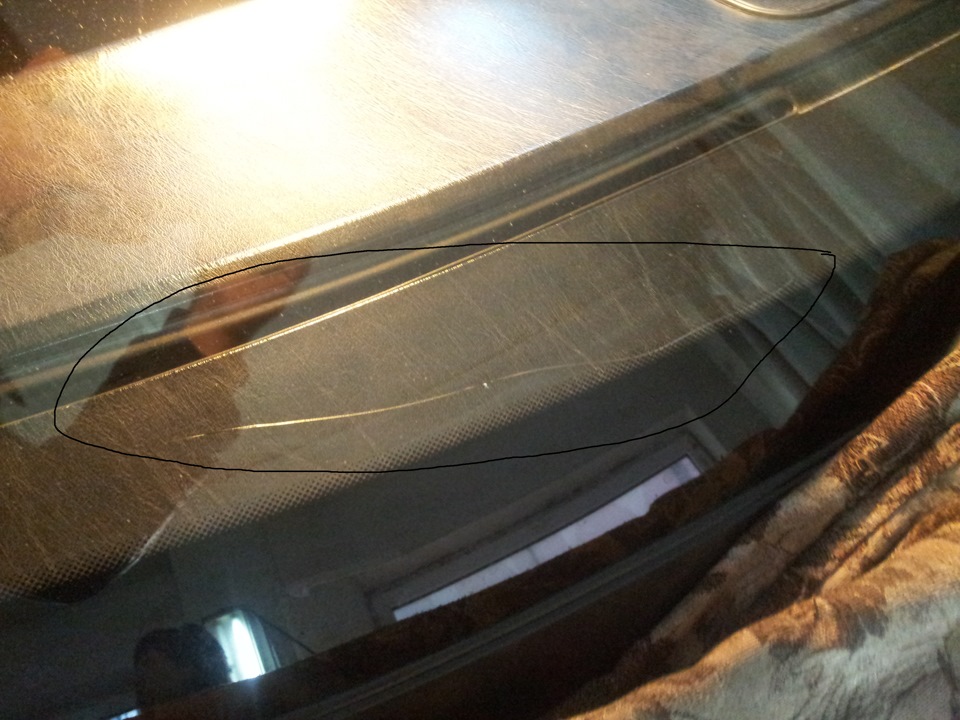 Трещина лобового стекла екатеринбург