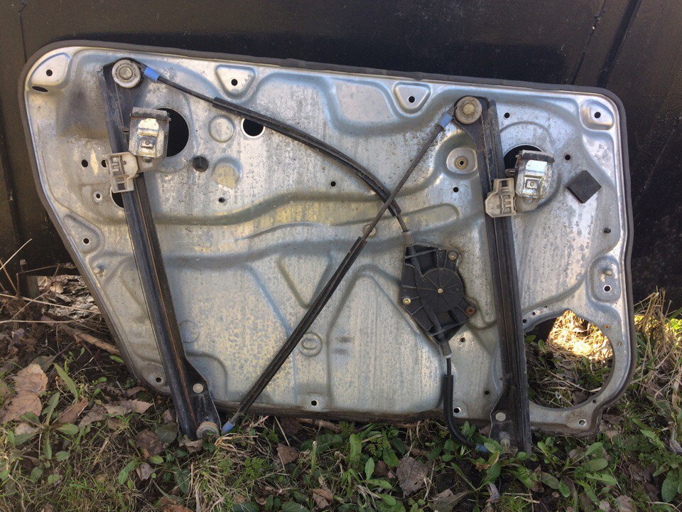 Замена плиты В передней двери, восстановление работы задней левой двери ...