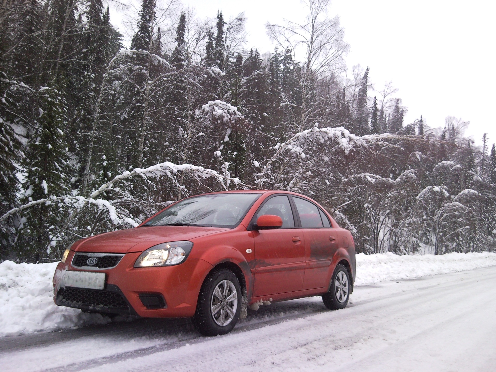 Новокузнецк-Таштагол-Новокузнецк — KIA Rio (2G), 1,4 л, 2010 года |  путешествие | DRIVE2