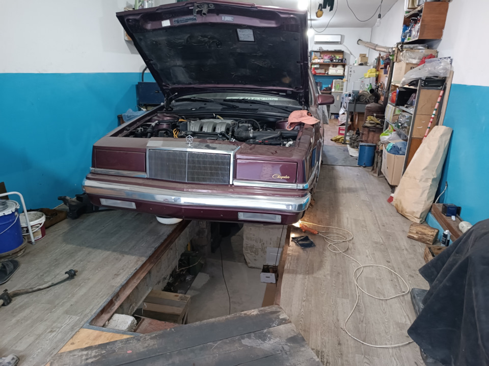 Разбор передней ходовки, снятие рулевой рейки — Chrysler New Yorker ...