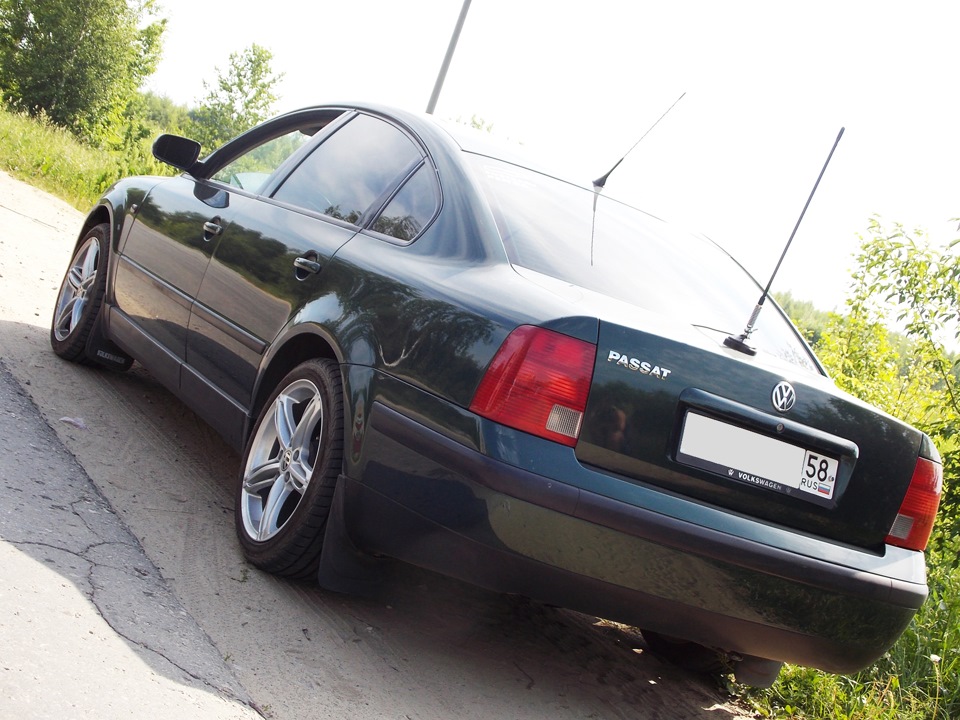 Новые фотографии пассатика на 17шечках — Volkswagen Passat B5, 1,6 л ...