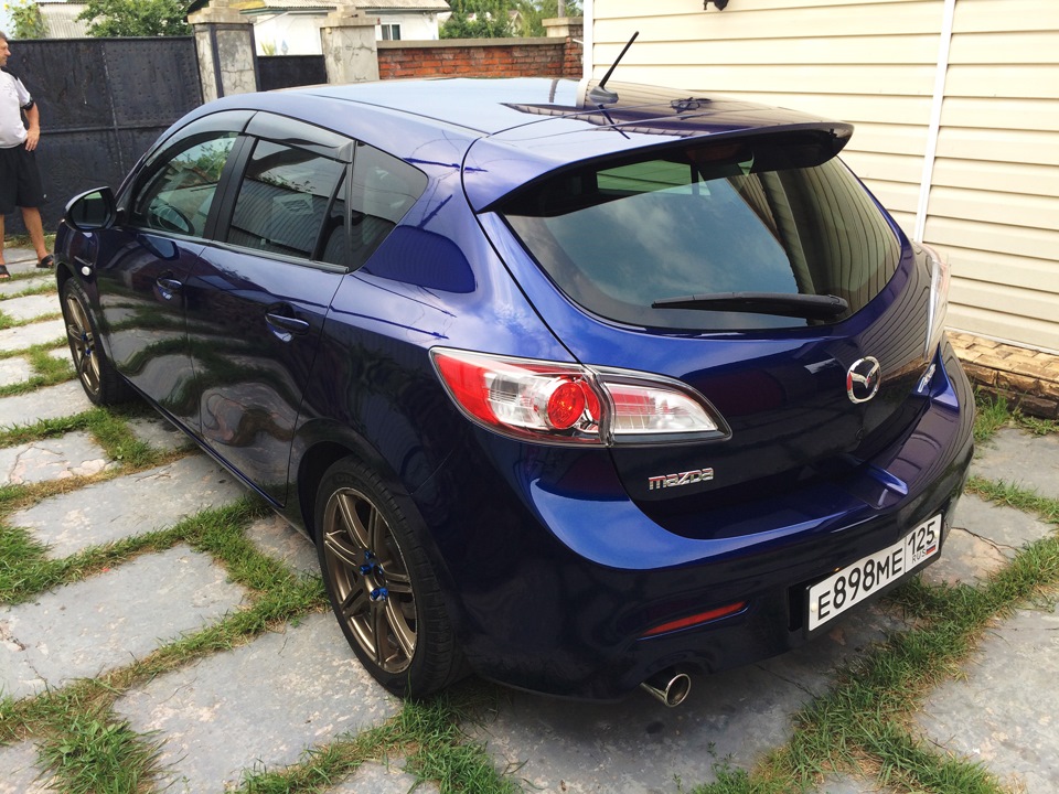 Полировка Mazda Axela — DRIVE2