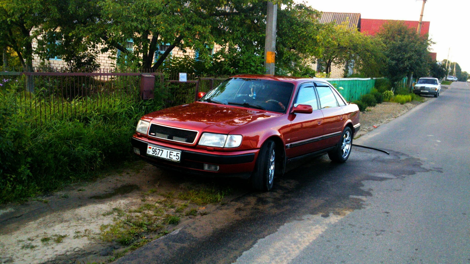 Audi 100 (C4) 2.8 бензиновый 1991 | S-line Спелая вишня на DRIVE2