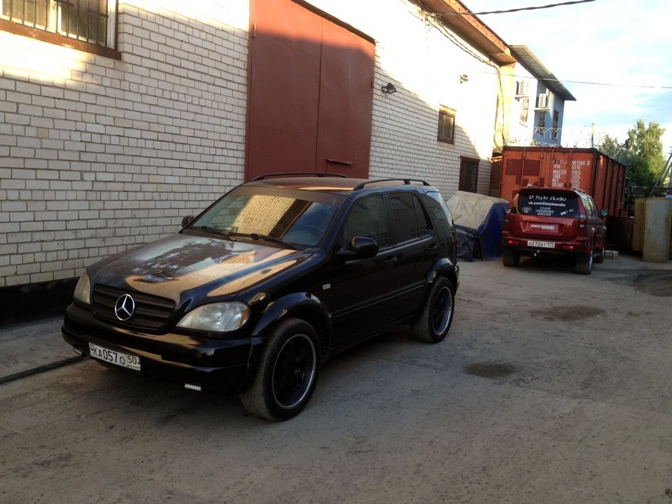 ПРосто фото! Обвес и фаркоп) — Mercedes-Benz M-Class (W163), 4,3 л ...