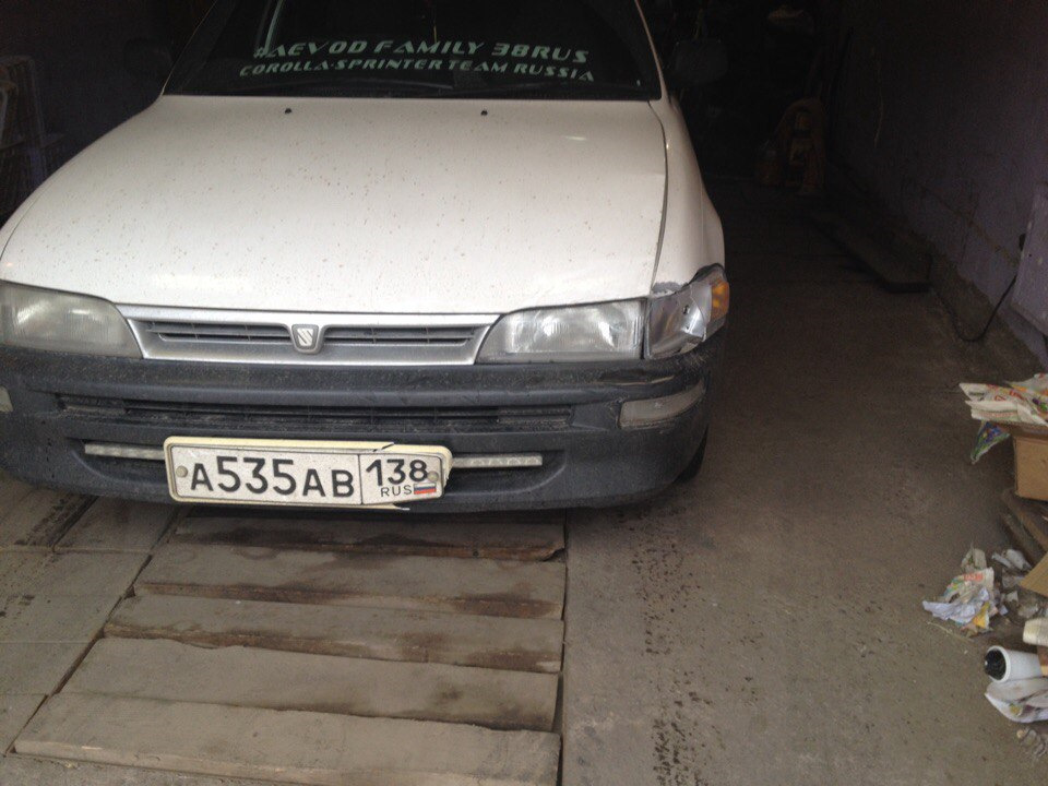 Ложка дёгтя в бочке мёда или ДТП 1 — Toyota Sprinter (110), 1,3 л, 1999 ...