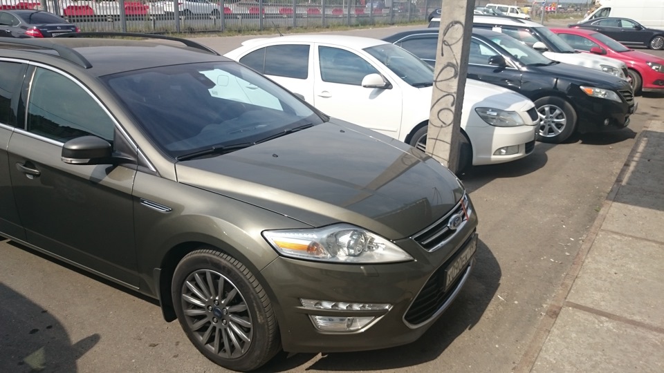 Дымовая шашка для очистки кондиционера — Ford Mondeo IV, 2 л, 2010 года ...