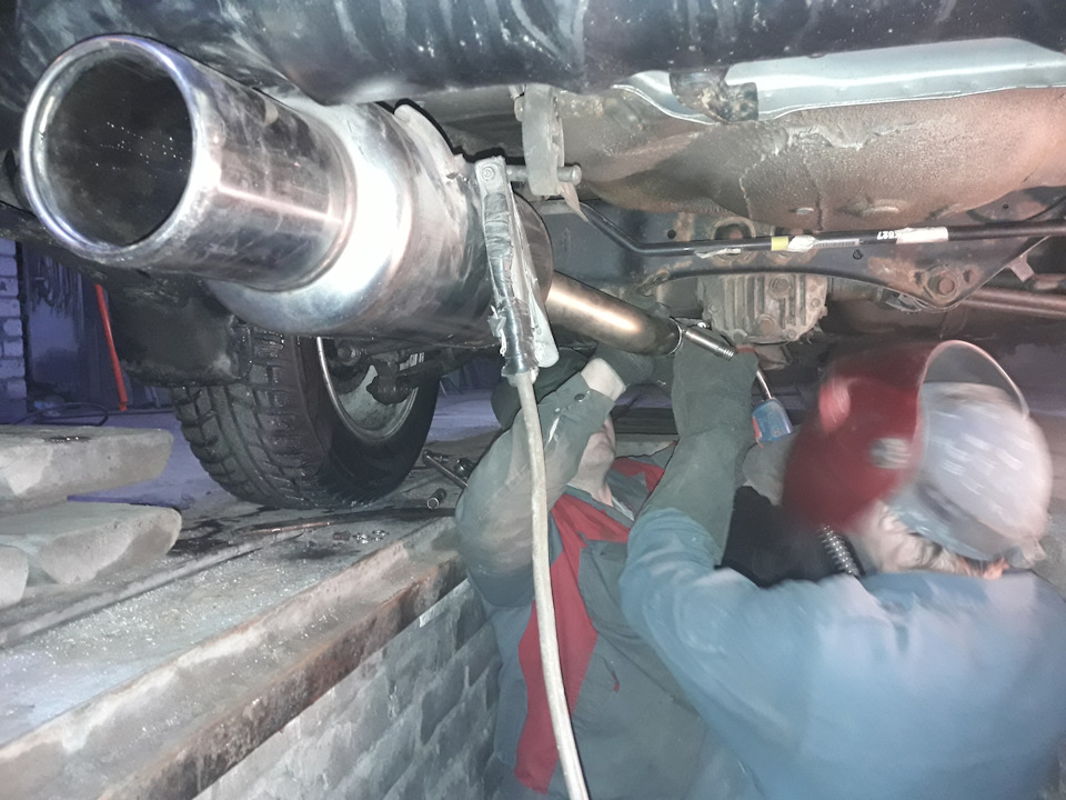 Примерка и прихватка. — Subaru Forester (SG)