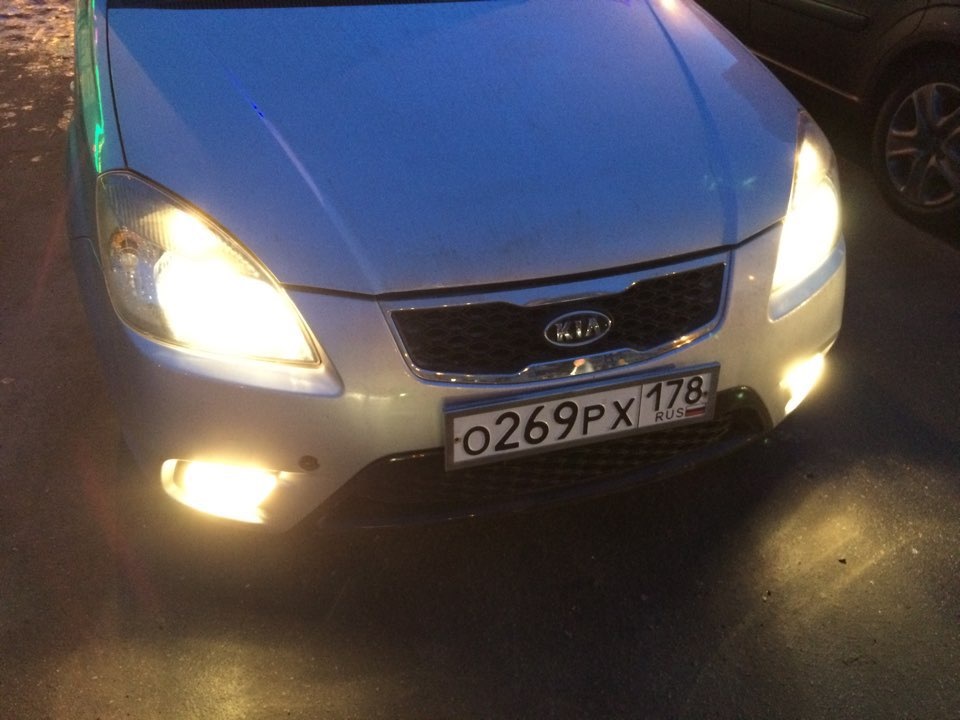 Первая запись! — KIA Rio (2G), 1,4 л, 2009 года | аксессуары | DRIVE2