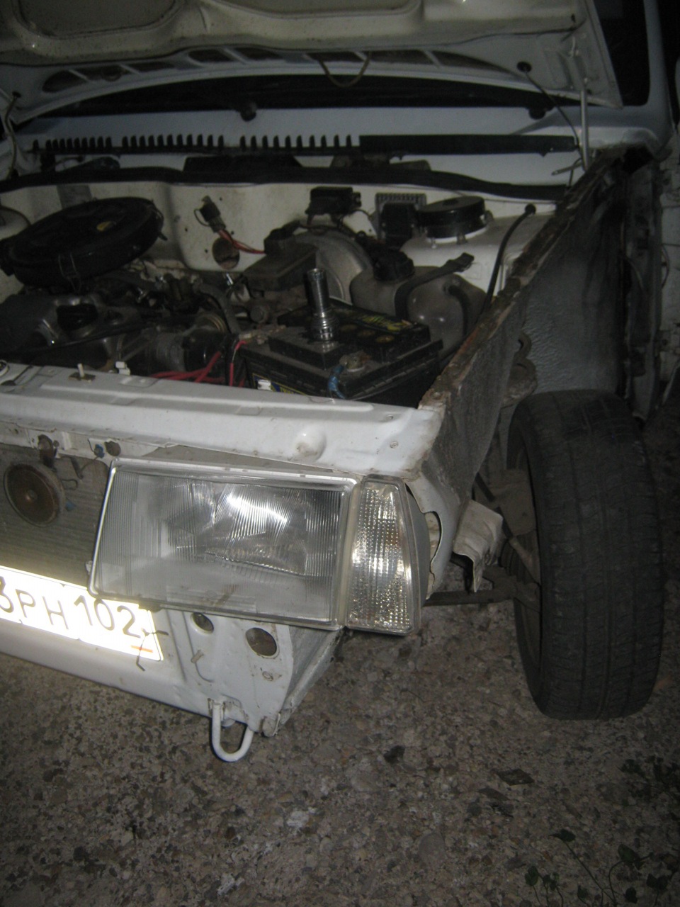 Антигравий — Lada 21093, 1,5 л, 2000 года | своими руками | DRIVE2