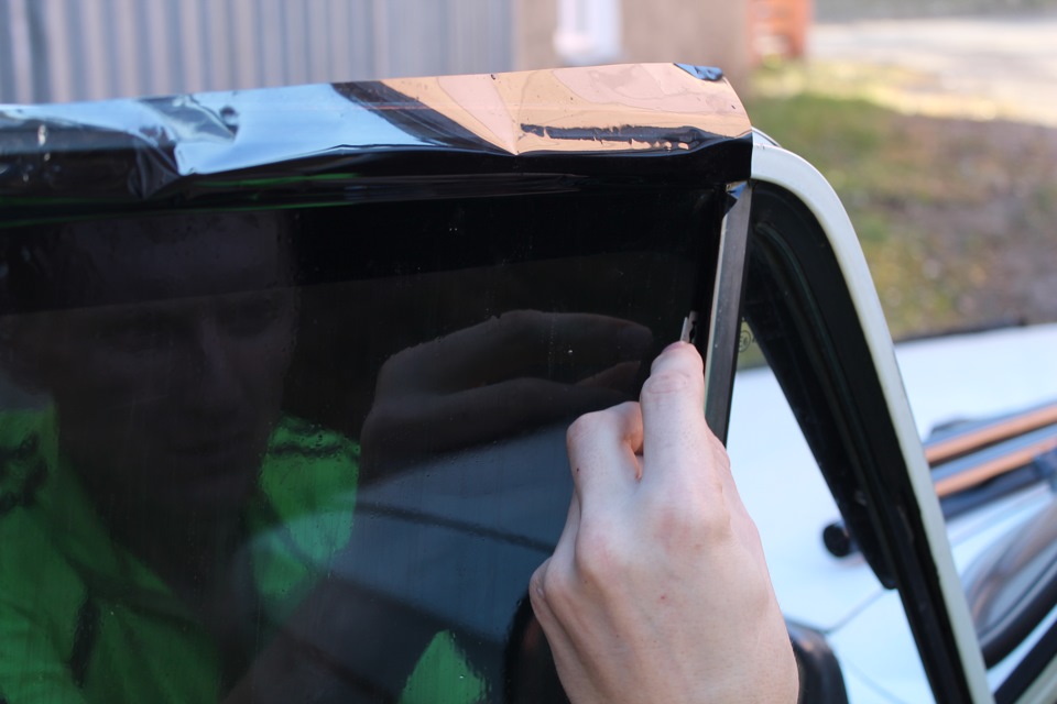 Затонировал передние стёкла! — Lada 2106, 1,6 л, 2002 года | тюнинг ...