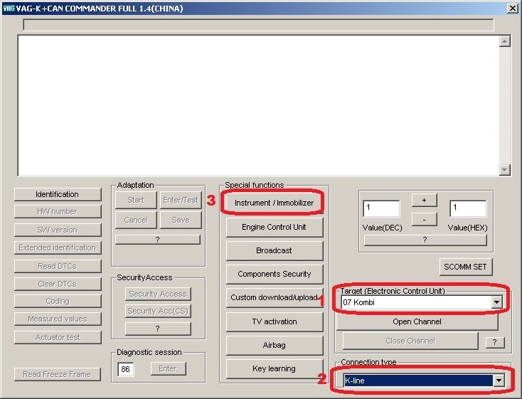1 2 1 4 программа. Программы для VAG K+can Commander 1.4.