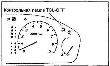 Горит tcl off митсубиси