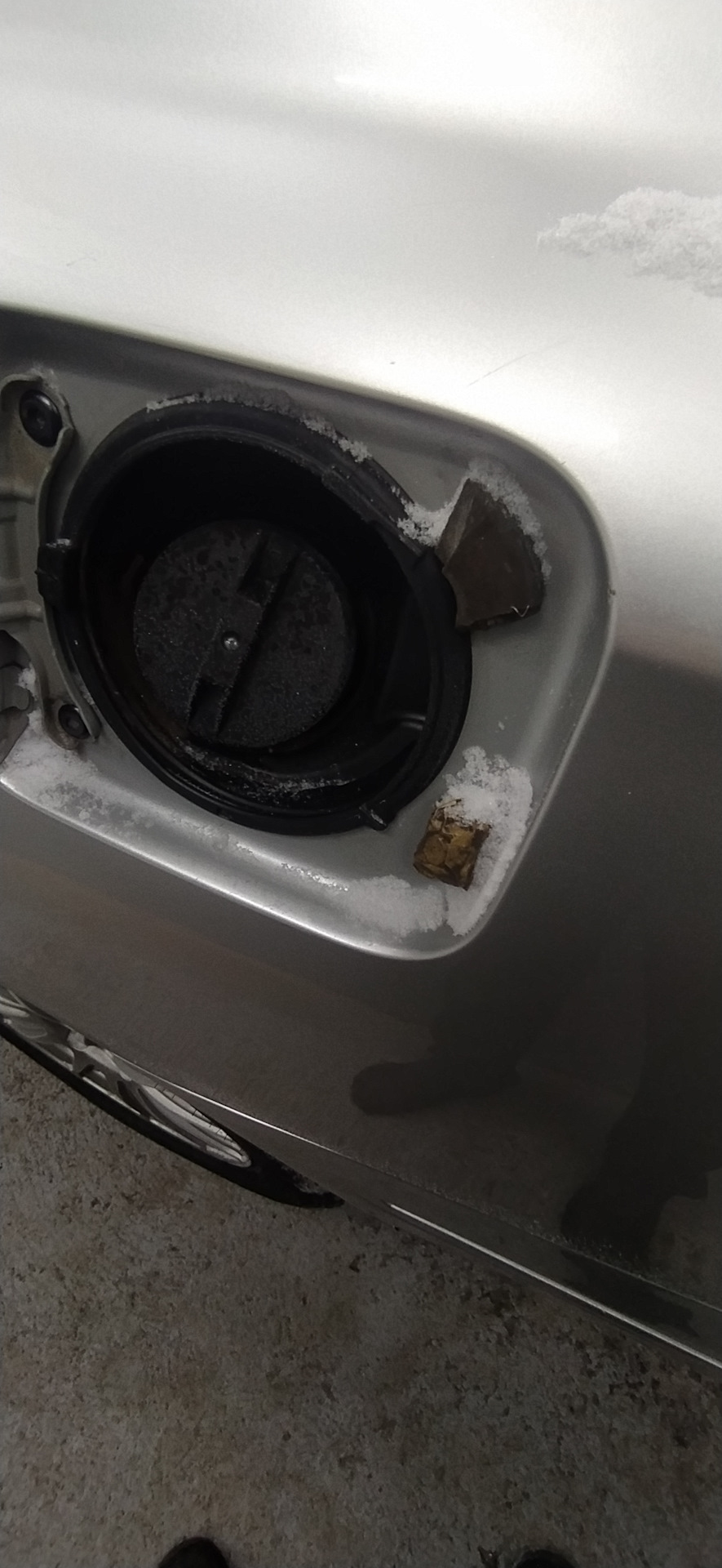 Временное решение подручными средствами) — Toyota Premio (T240)