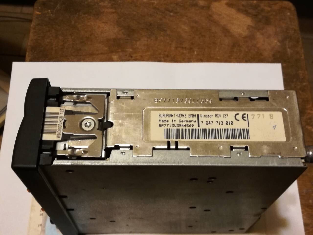 Как снять магнитолу blaupunkt