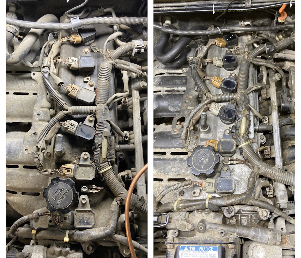 Масло на Клапанной крышке — Lexus IS, 2 л, 1999 года | расходники | DRIVE2