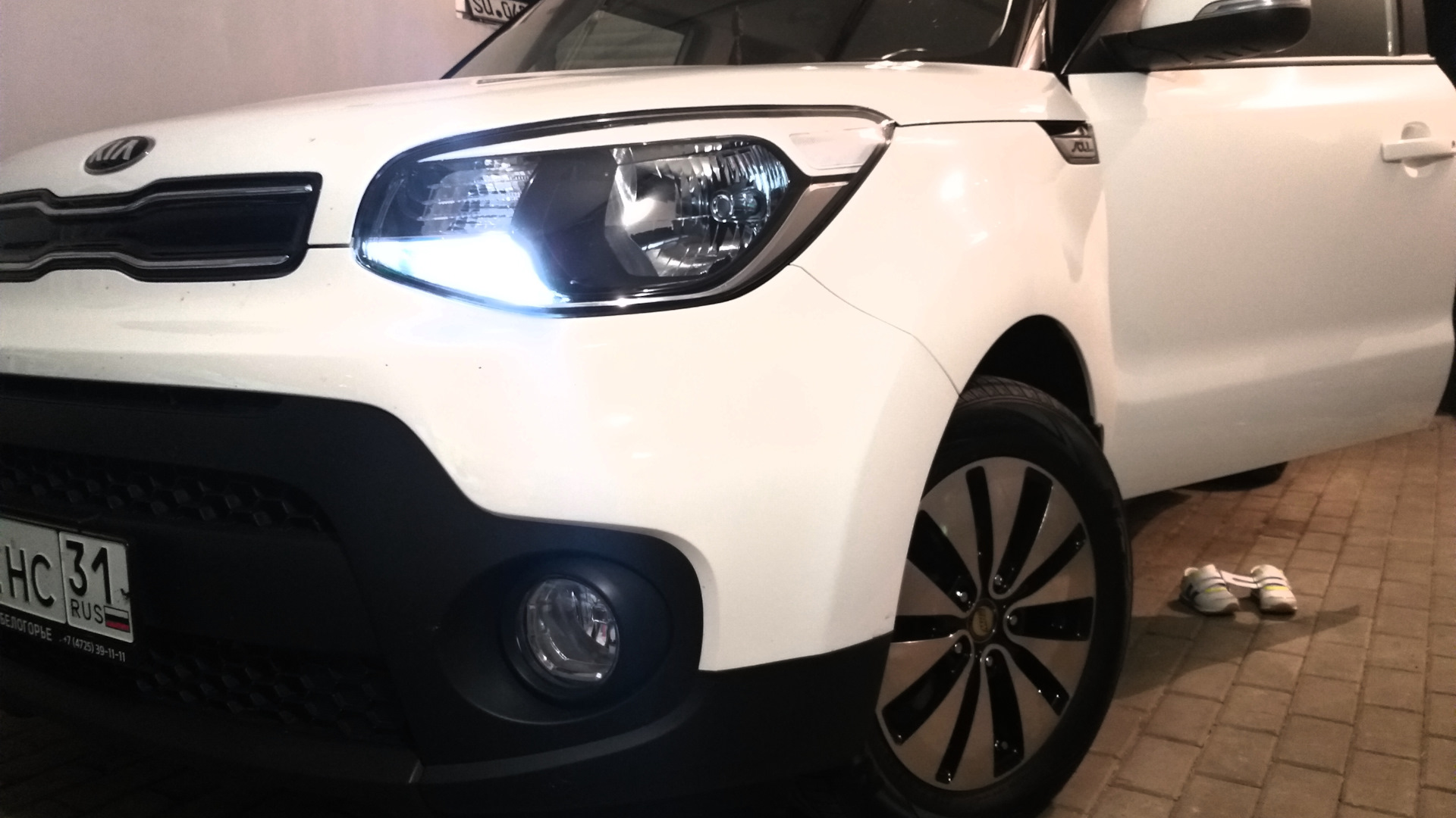 KIA Soul (2G) 1.6 бензиновый 2018 | Белый на DRIVE2