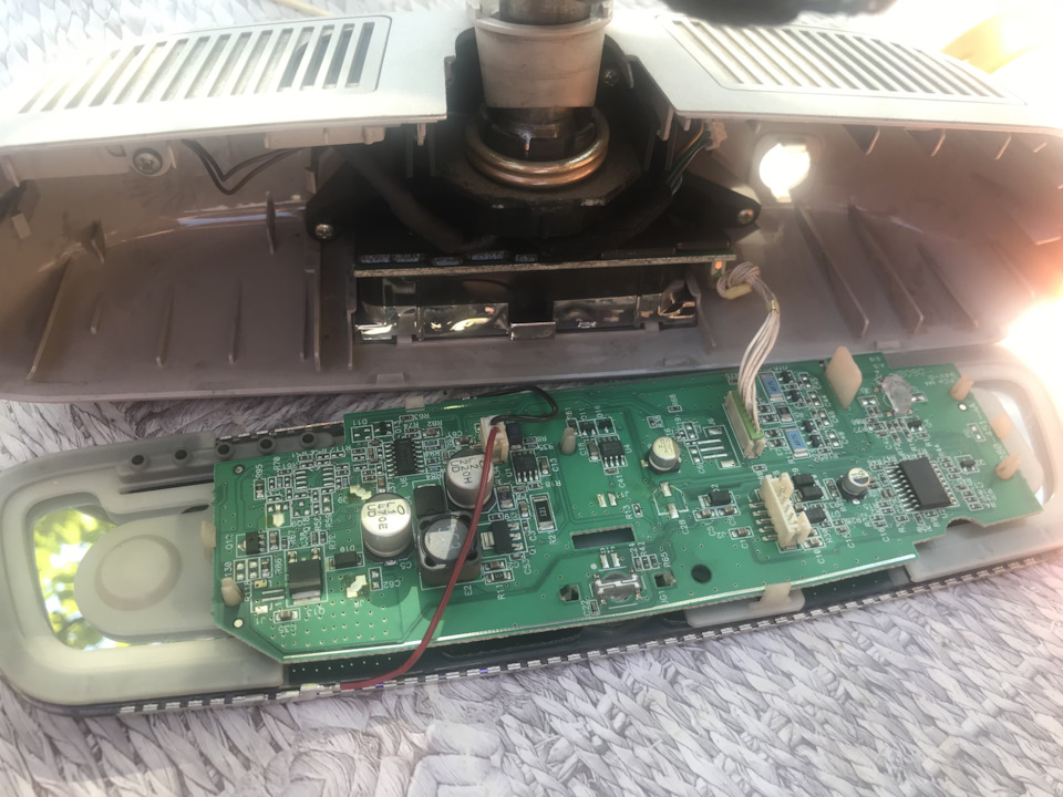 Разборка салонного зеркала — Mercedes-Benz E-Class (W211), 3 л, 2006 ...