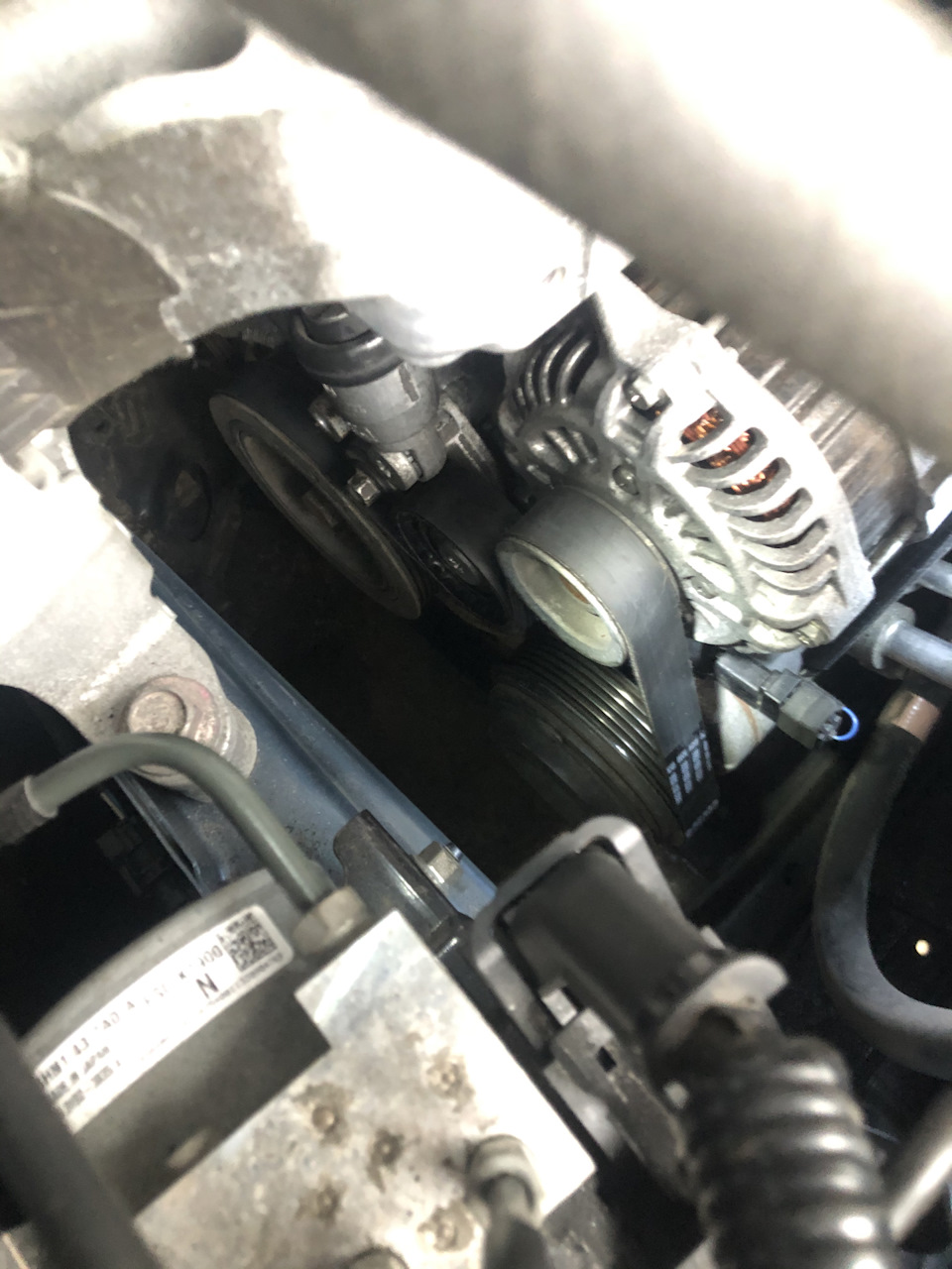 ТО+замена прокладки клапанной крышки — Chevrolet Aveo Sedan (1G), 1,6 л ...