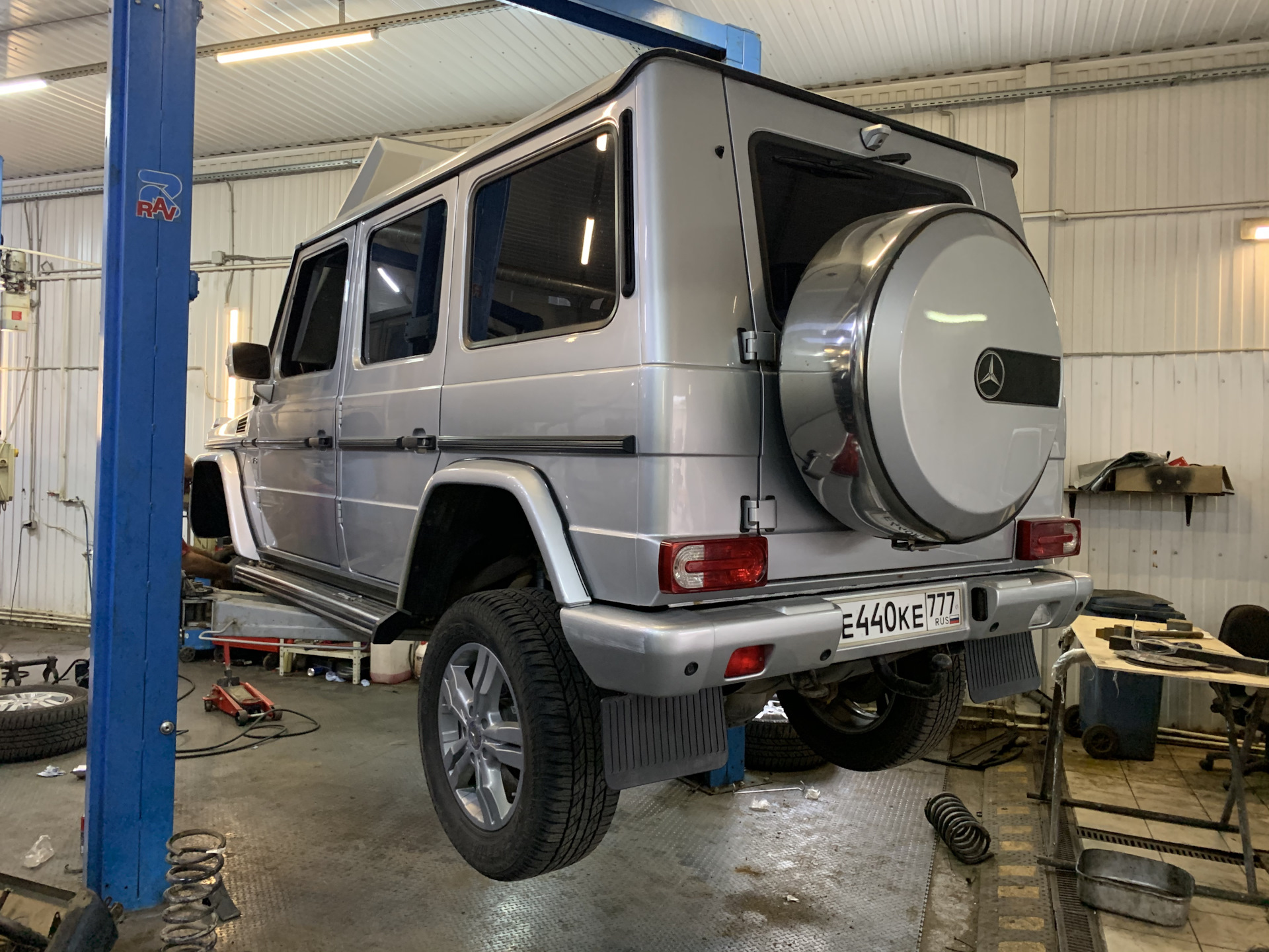 Подвеска, лебедка и резина на экспедиционник. Всё пошло не так! —  Mercedes-Benz G-Class (W463), 5,5 л, 2009 года | тюнинг | DRIVE2