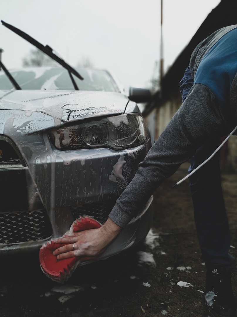 А я машину помыл впервые за 2-3 месяца — просто фотки :) — Mitsubishi  Lancer X, 2 л, 2008 года | мойка | DRIVE2