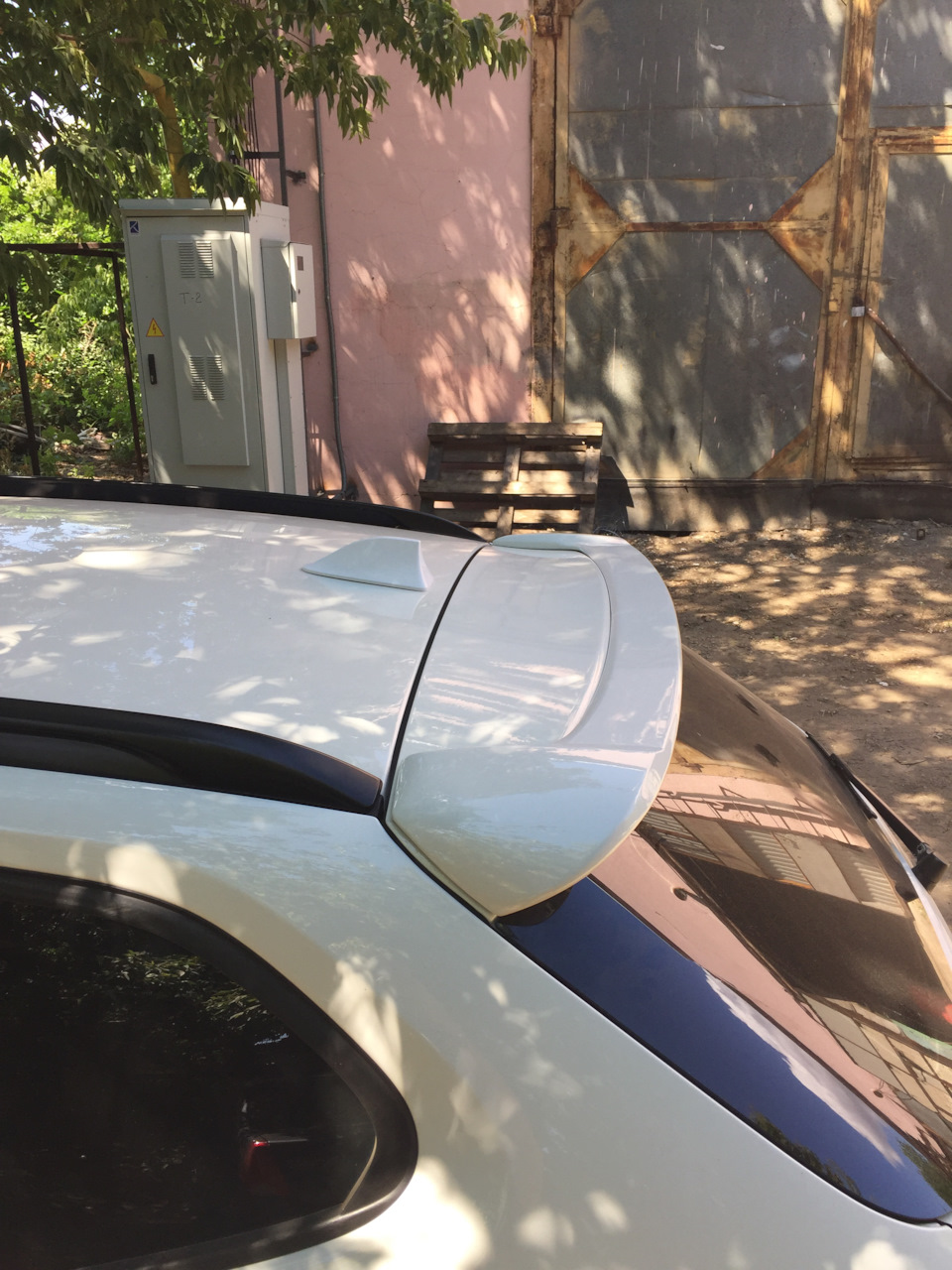 Спойлер — BMW X1 (E84), 2 л, 2012 года | аксессуары | DRIVE2