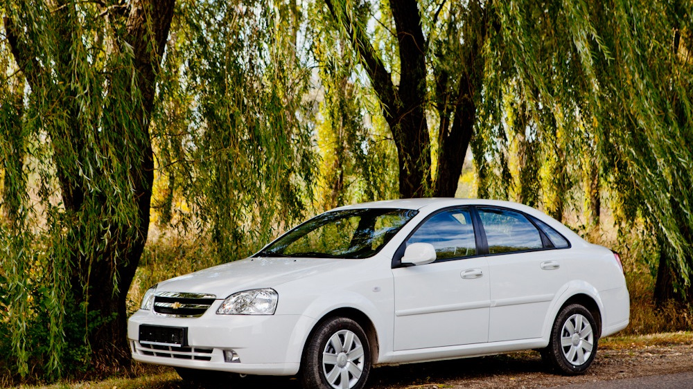 Chevrolet Lacetti 2008 белая