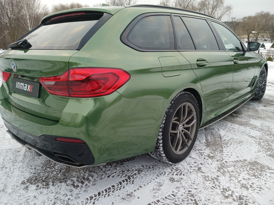 установка расширителей задних колесных арок на bmw g31 — BMW 5 series ...