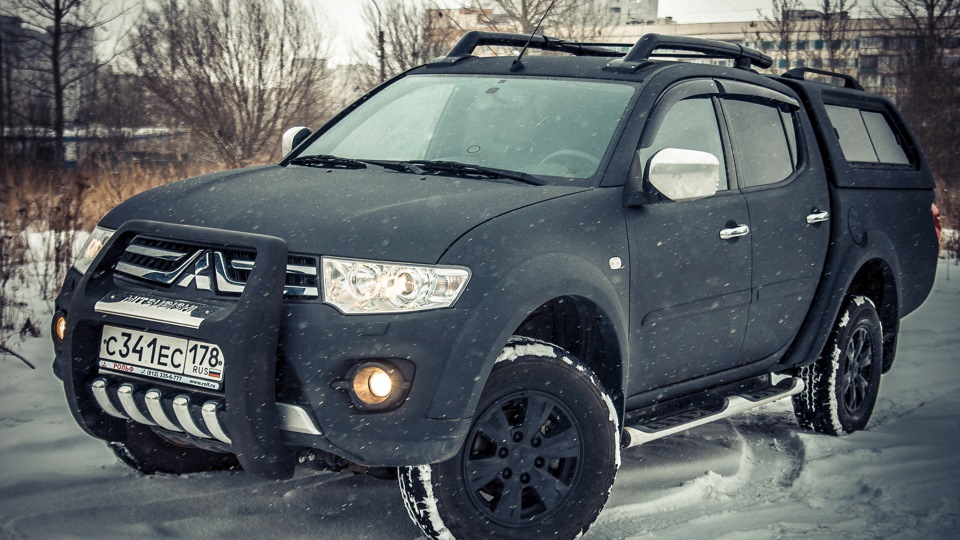 кенгурятник на mitsubishi l200