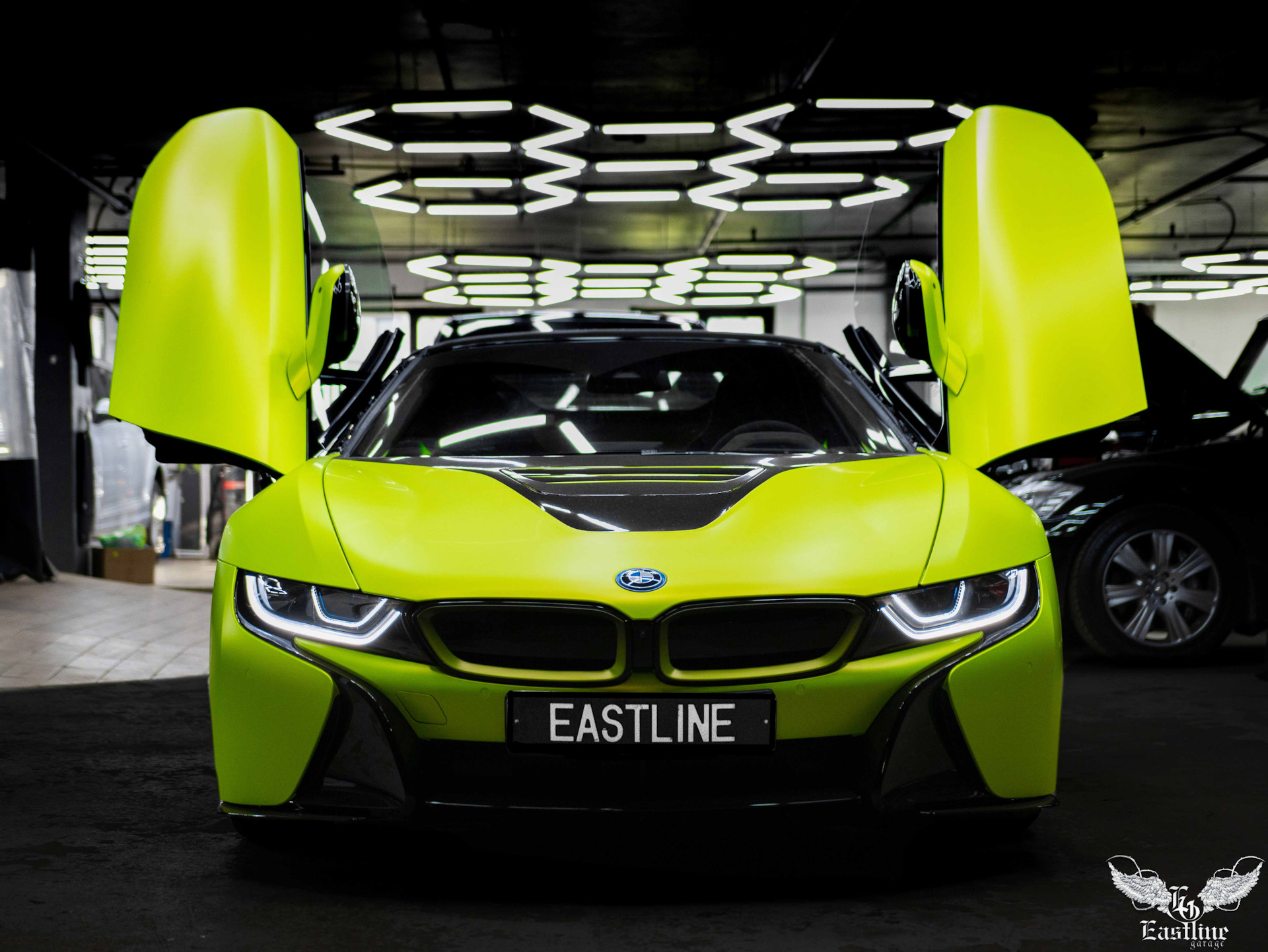 Мы его сделали! BMW i8 LimeLight Edition в стенах тюнинг-ателье Eastline  Garage — Eastline-Garage на DRIVE2