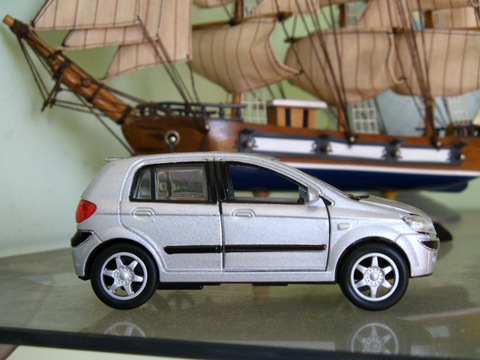 Игрушка hyundai getz