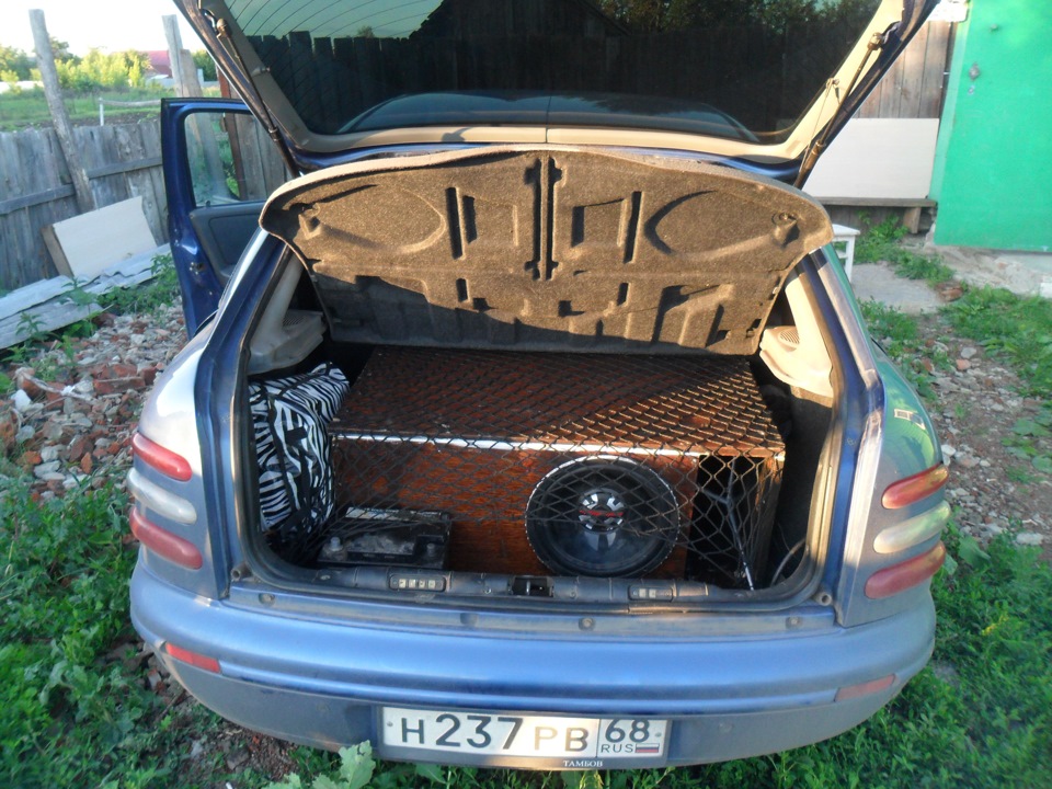Перособрал саб в ЧВ)) — FIAT Brava, 1,6 л, 1997 года | автозвук | DRIVE2