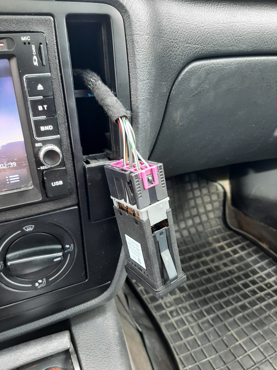 Photo from the logbook Volkswagen Passat B5