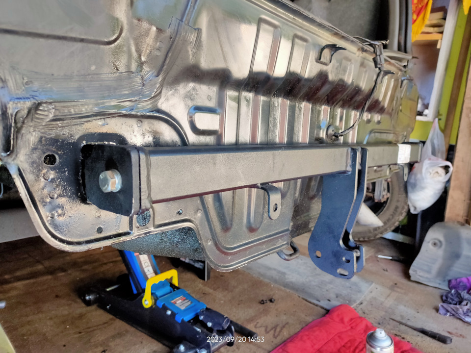 Установка фаркопа на Киа Рио 2 JB — KIA Rio (2G), 1,4 л, 2010 года ...