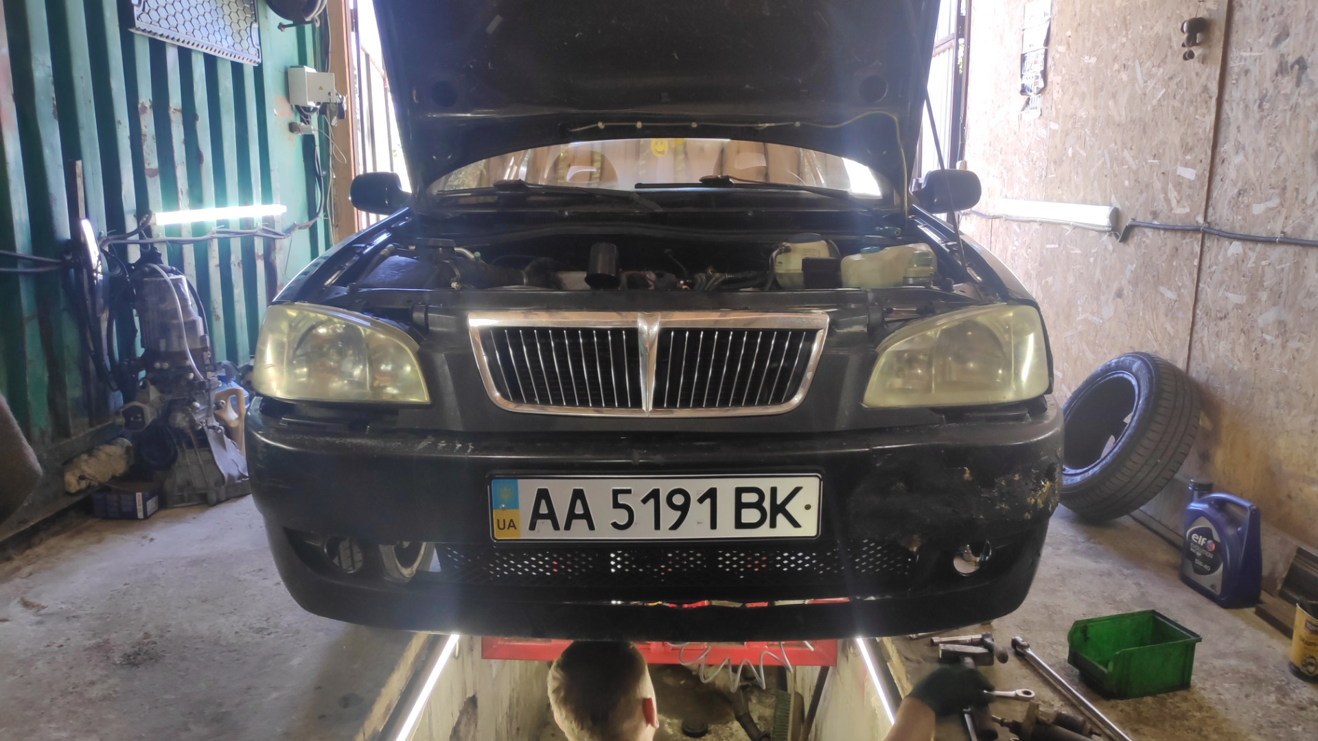 Экспериментальная полировка фар зубной пастой ) — Chery Amulet, 1,6 л ...