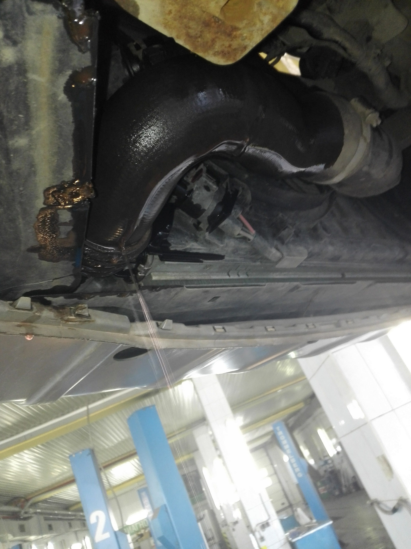 запись о замене антифриза и фото рычага в заднем сайлентблоке — Skoda ...