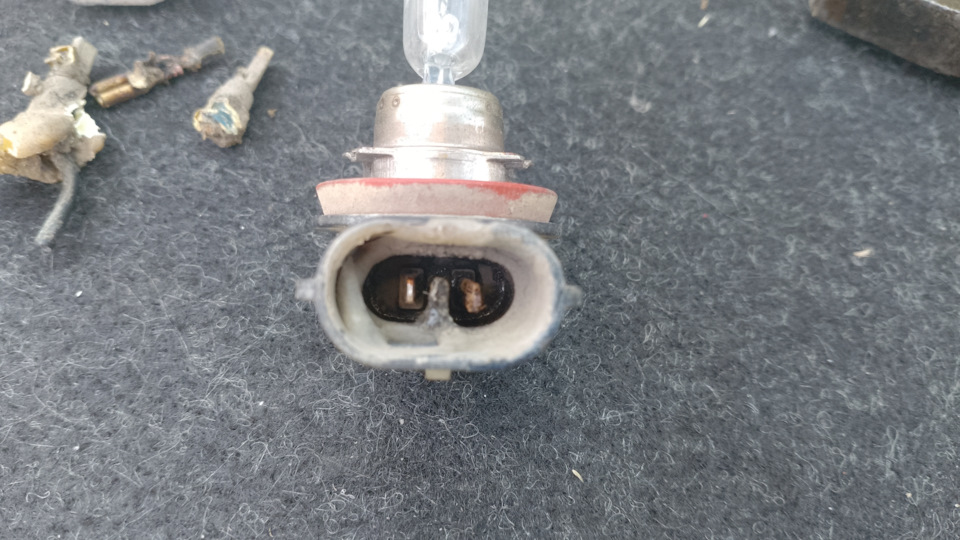 Ремонт проводки птф — Lada Калина универсал, 1,6 л, 2009 года ...