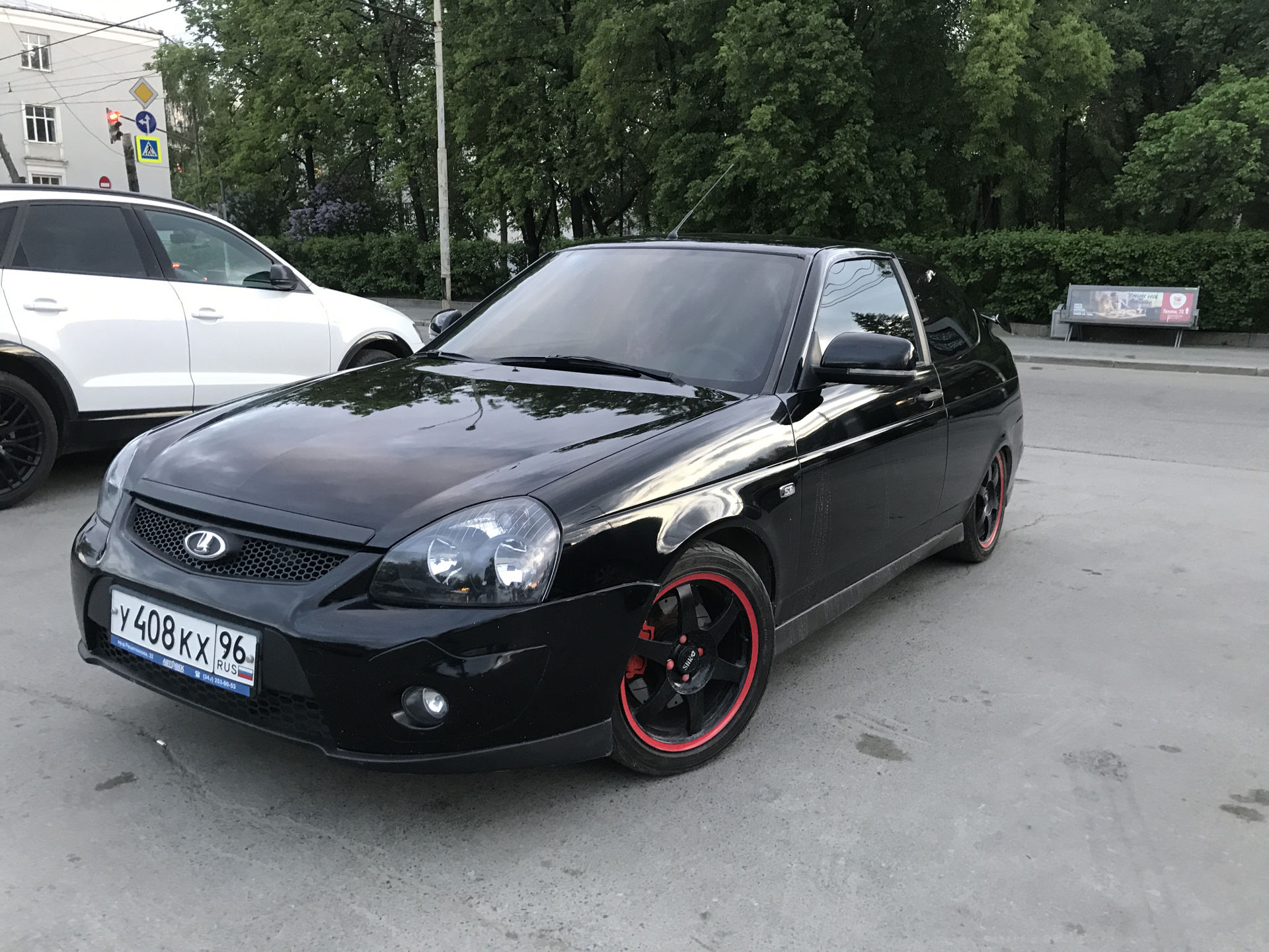 Lada Priora Coupe Sport черная