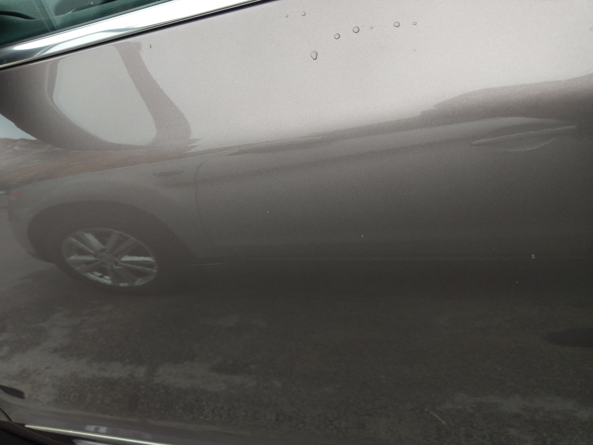 Мойка кузова и полировка царапин на бампере и двери — Skoda Superb Mk2 ...