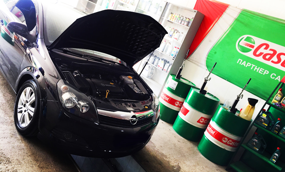 "Замена Масла."%(Европа GM Dexos2 5W30) — Opel Astra H GTC, 1,6 л, 2010 ...