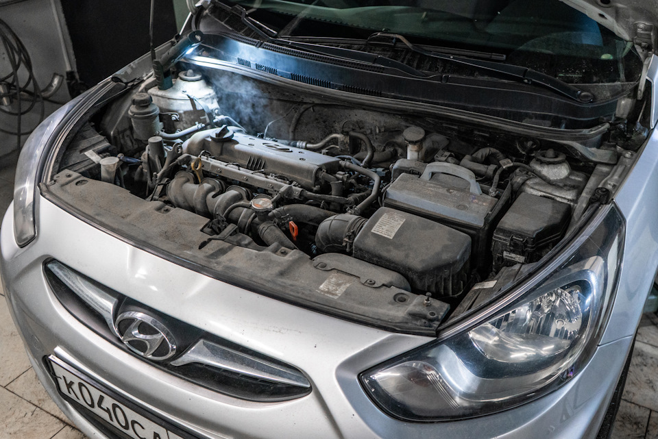 Hyundai Solaris 1.6 удаление катализатора — Катанет на DRIVE2