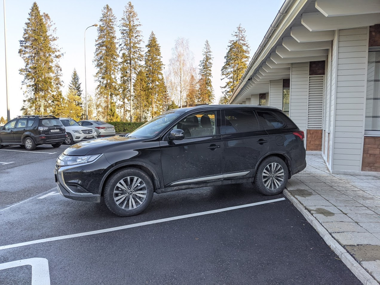 1 — зимние шины 235/60 R18 на Outlander 3 и замена масла — Mitsubishi  Outlander (3G), 2 л, 2020 года | наблюдение | DRIVE2