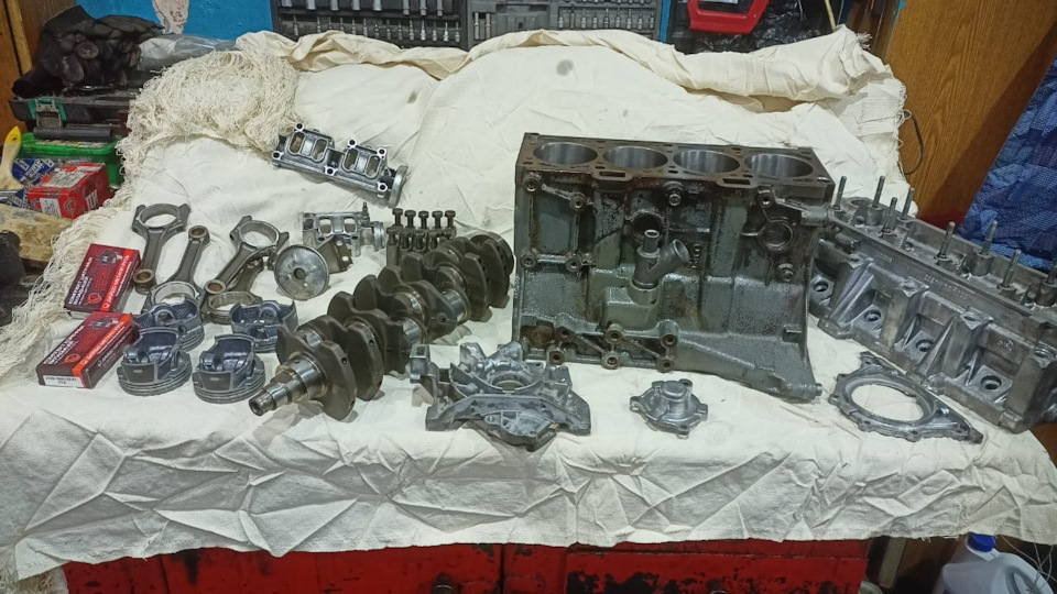 Сколько стоит?! Капитальный ремонт ДВС. ГРАНТА — Lada Калина Универсал ...